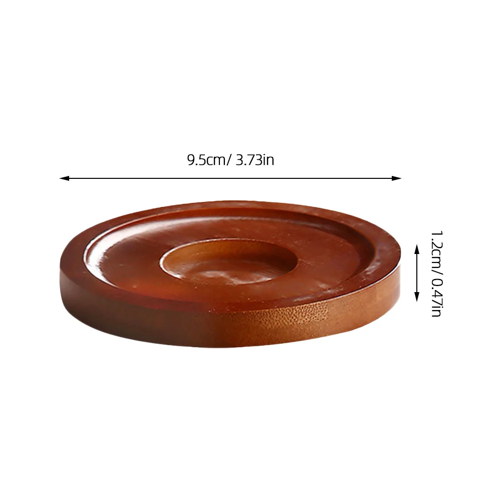 

3 Pcs Rotating Coaster Drinking Pads Mug Rugs Coasters Whiskey Glass Coffee Wooden