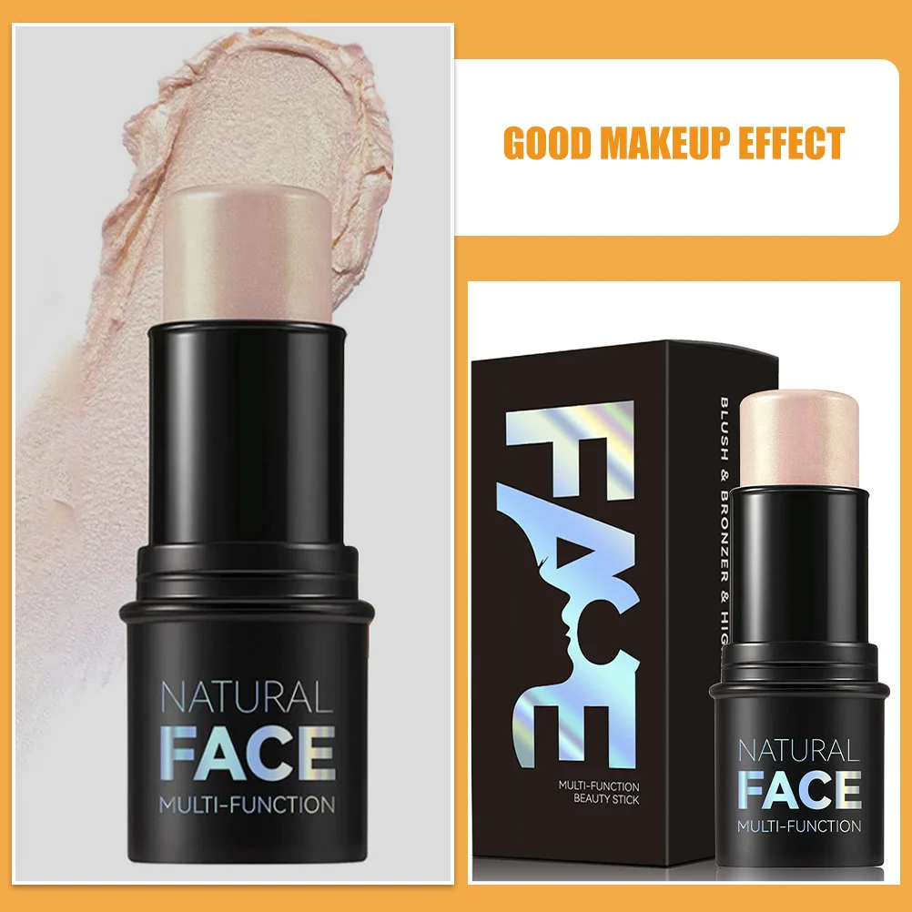 عصا لمكياج الوجه قلم تحديد كريم تفتيح طبيعي كونتور توهج أداة ماكياج محمولة متعددة الاستخدام لامع الوجه