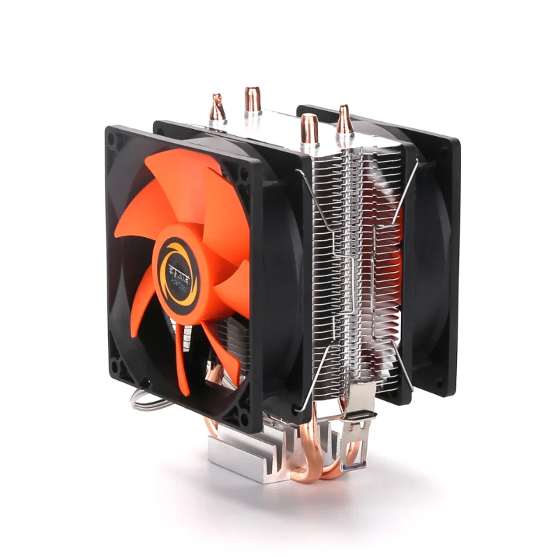 Heat Pipes CPU Cooler PWM 4 Pin PC Quiet 90mm Intel i5 LGA 2011 775 1200 1150 1151 1155 1156 AMD AM3 AM4 CPU Cooling Fan 3 pin