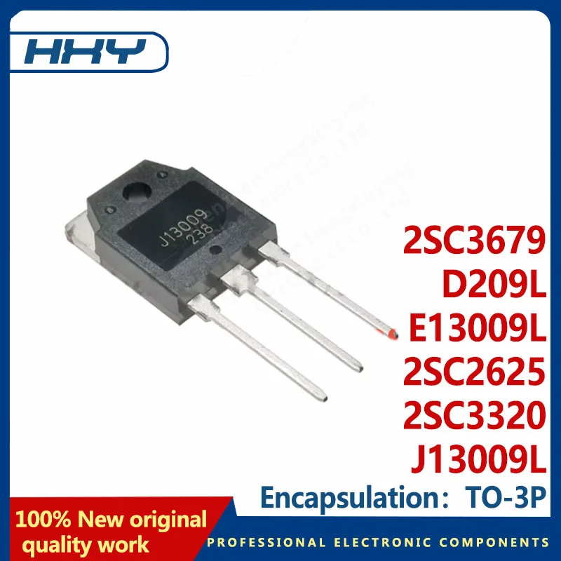 10PCS Transistor 13009 J13009 MJE13009 2SC2625 E13009L 2SC3679 2SD209 D209L 2SC3320 MJE13009L E13009 TO-3P