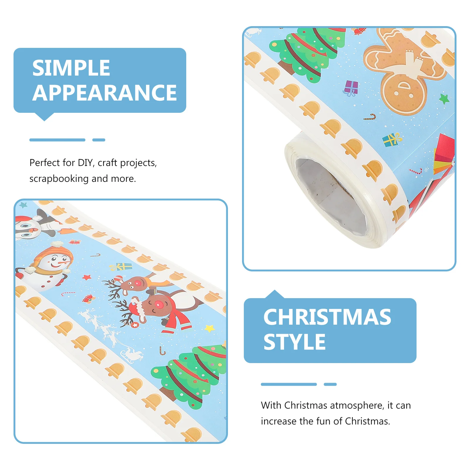 

Bulletin Board Border Classroom Removable Wall Trim Decorations Adorable Replaceable Wear-resistant