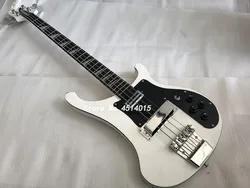 Electric Bass Guitar, 4 Strings,  white color，Rosewood Fingerboard,4003 bass guitar ,free shipping