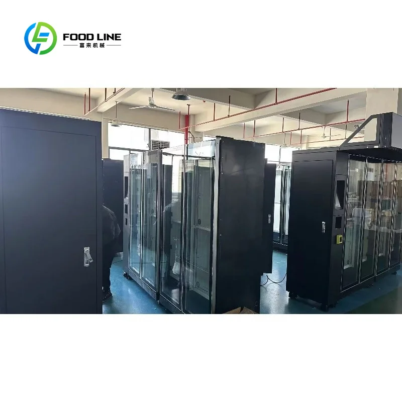 Customized Big Capacity Fresh Flower Vending Machine Refrigerator Gifts Boxes Smart Lockers for Gifts Bouquets Outdoor 14 boxes view 6