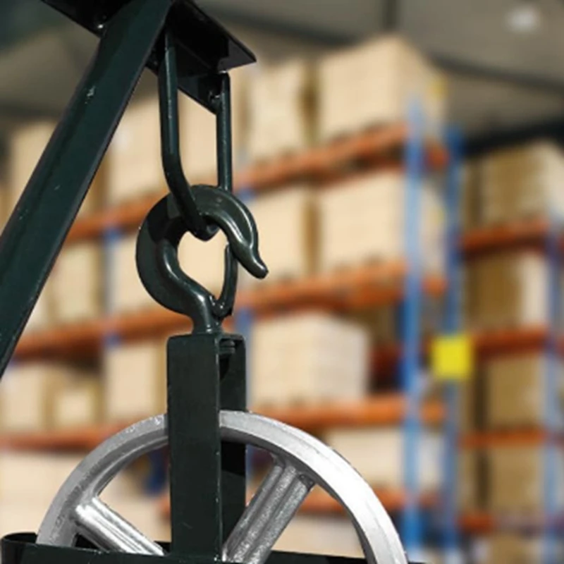 Hot Scaffolding Hoist Pulley, Scaffolding Wheel Pulley, Ladder Hook Pulley For Lifting With Rope,Clothes Drying Tool