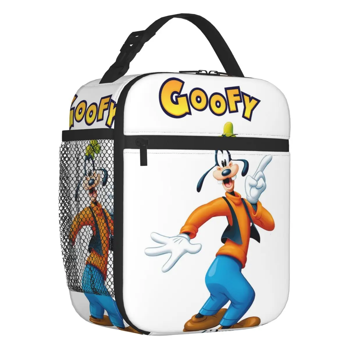 

Custom Goofy Thermal Insulated Lunch Bag Classic Cartoon Movie Resuable Lunch Container Office Outdoor Multifunction Food Box