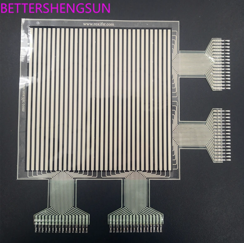 Custom RX-M3232S piezoresistive high density distributed flexible thin film pressure sensor FSR
