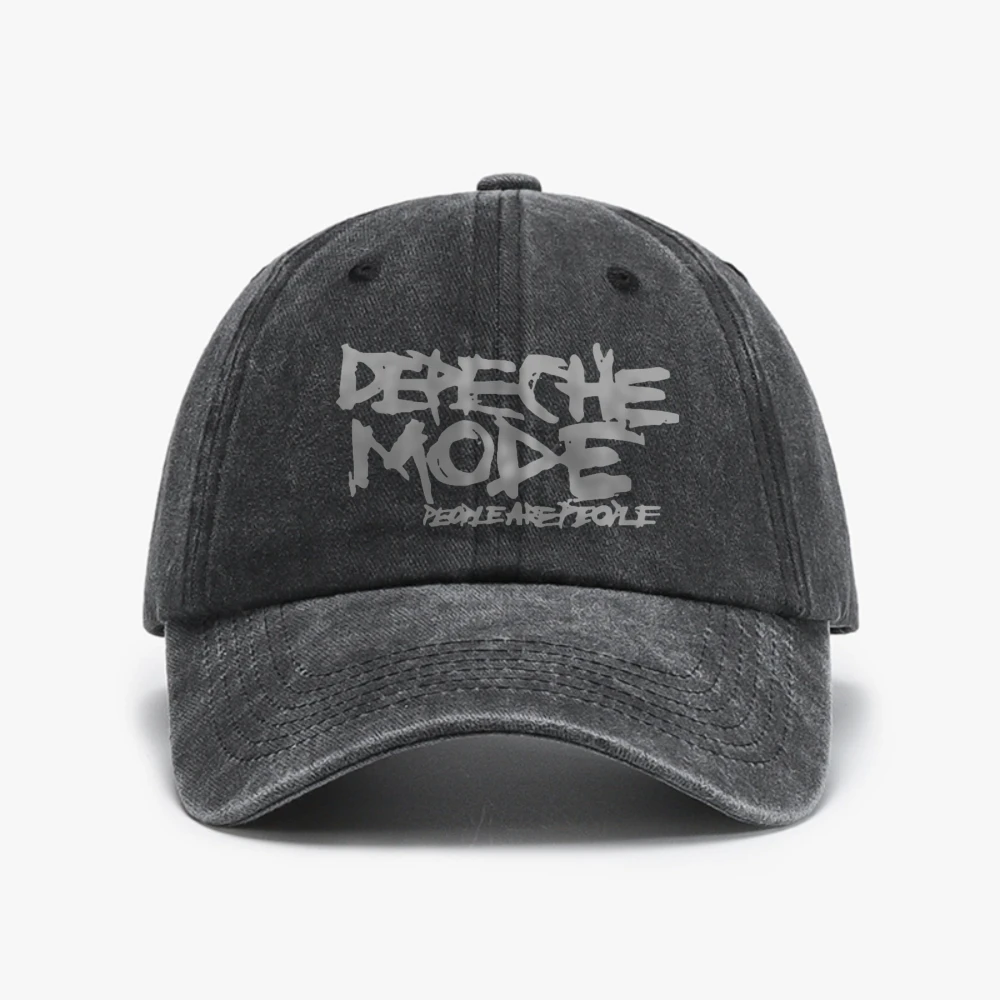 Depeche Mode People Are People Baseball Cap Men Adult Hip Hop Hats fashion Street Style Outdoor Sun Proof soft top cowboy hat