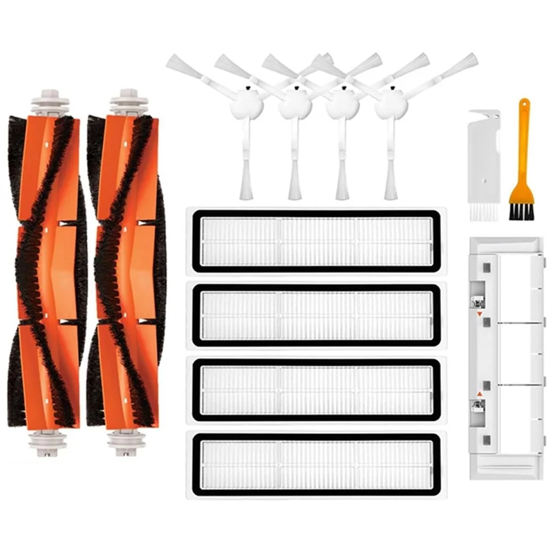 AA80-Hauptseitenbürste Filter Bürstenabdeckung Teile für Dreame Bot D9 / D9 Pro / D9 Max L10 Pro Roboterstaubsauger Teile