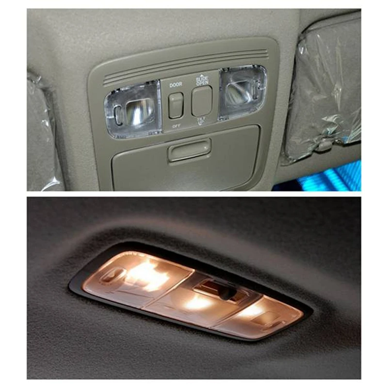 Auto Interior Map Reading Light Cover Liding Dome Lamp Housing Shell For Toyota Camry 2006-2011