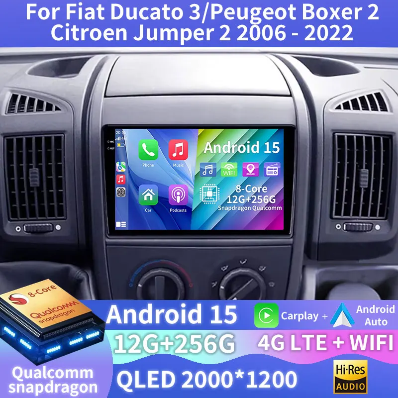 Android 15 Car Radi…