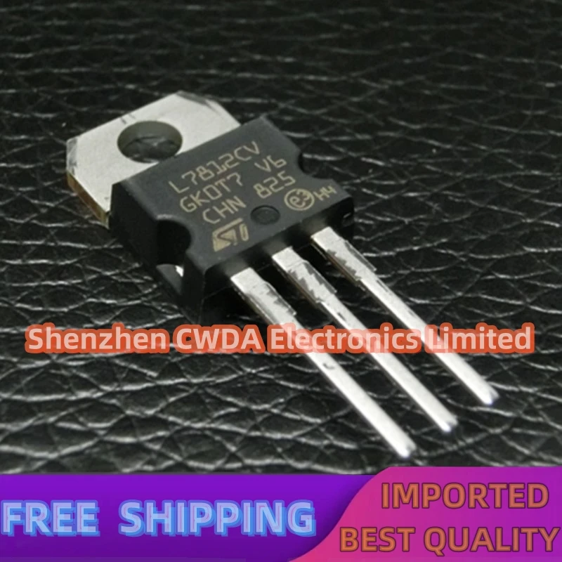 10PCS-20PCS  ST L7812CV 12V 1.5A  L7812 TO-220 In Stock Can Be Purchased