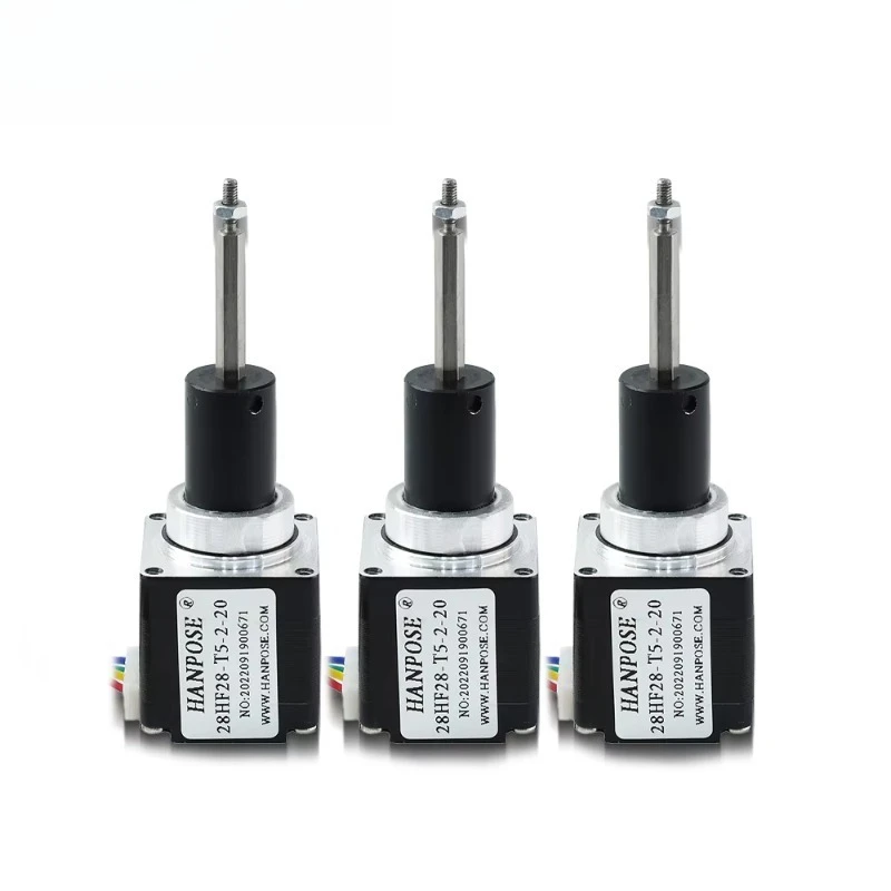 Fixed-Shaft Ball Screw Stepper Motor Assemblies 0.08n.M 0.8a 2.6v Fixed Axis Motor