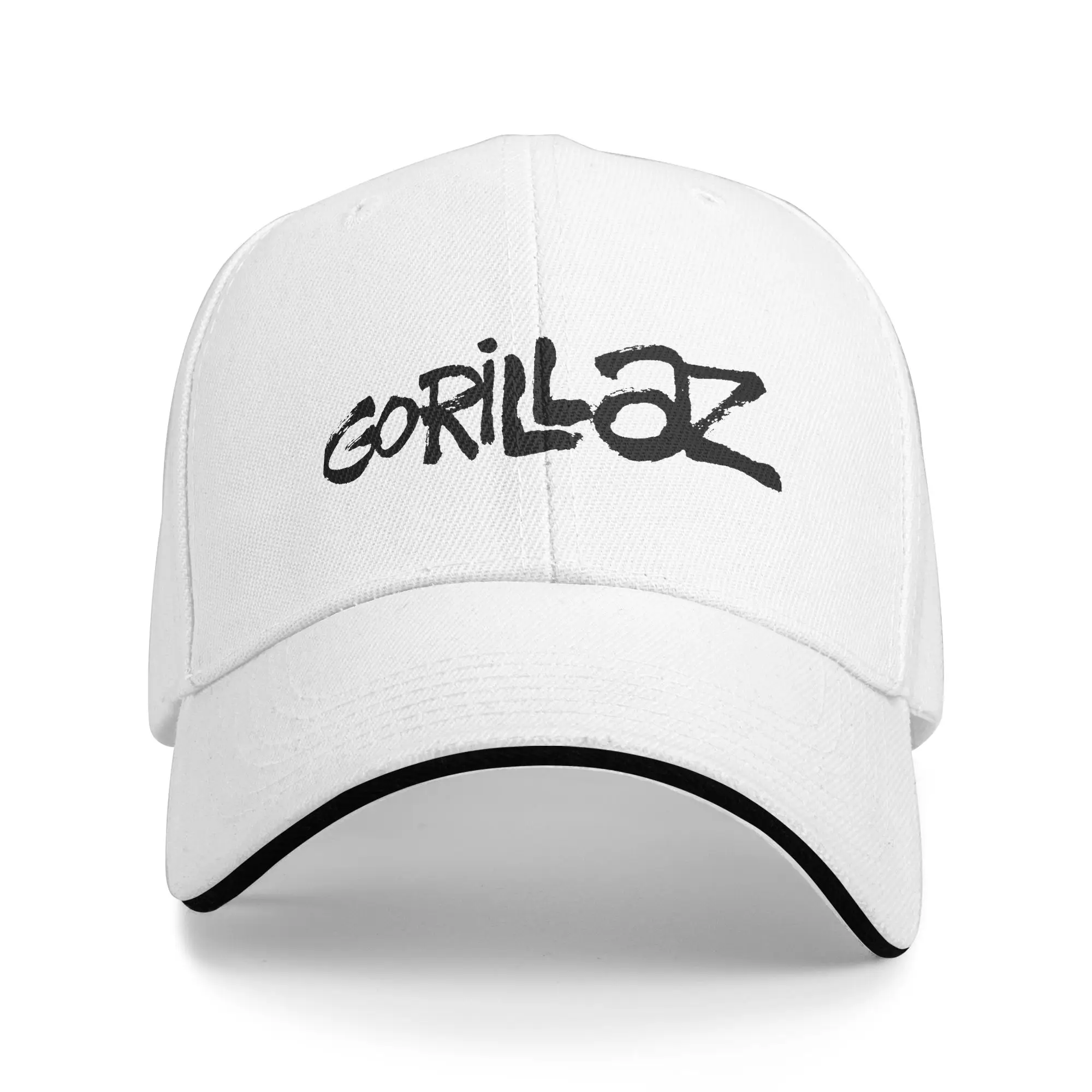 Gorillaz Baseball Caps Unisex Fashion Trucker Worker Cap  Hats Adjustable Polyester Sports Cap Summer Cap