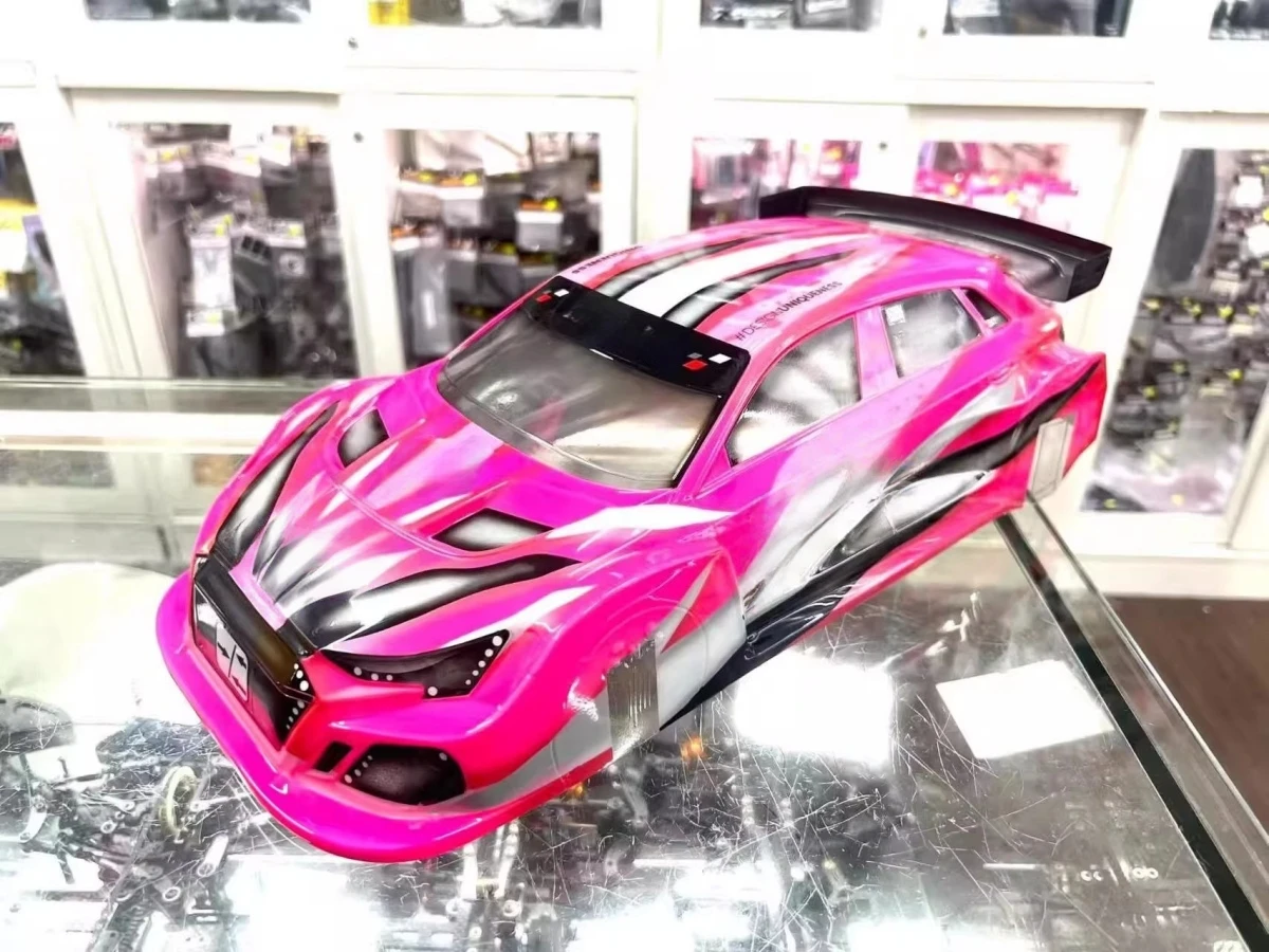 

fwd rc car 1/10 scale racing car Clear polycarbonate 190mm rc body shell