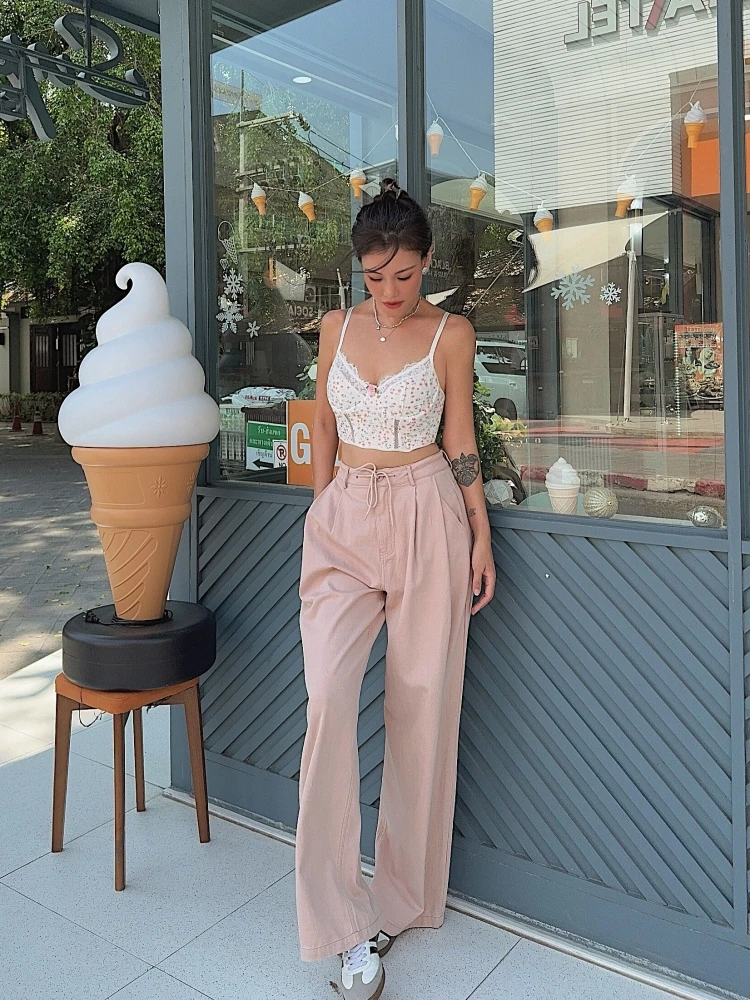 

Джинсы Sweet Sli с высокой талией, 3D-эффект, комфортные, из мягкого денима, светло-голубые, прямые брюки для женщин