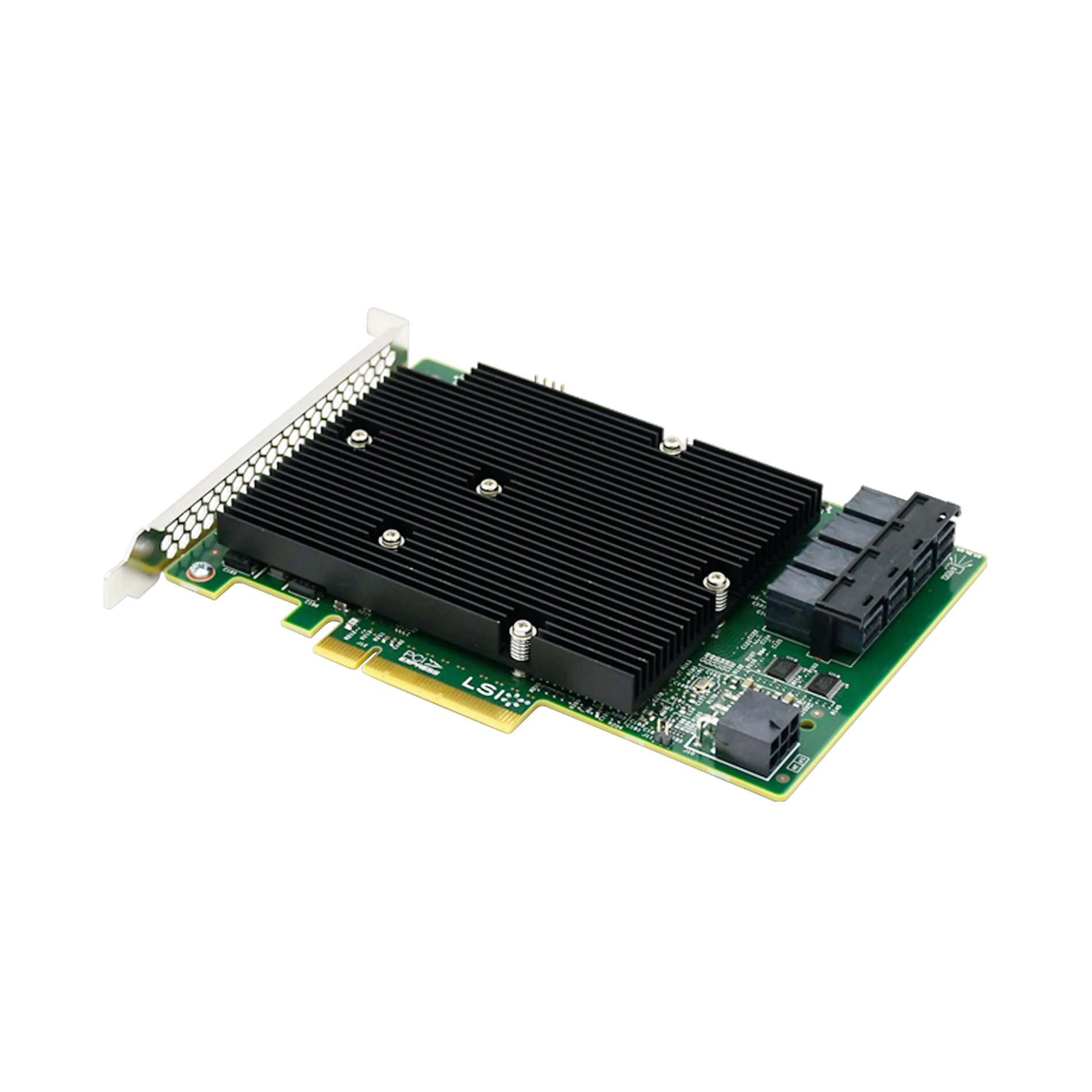 Scheda di espansione HBA SAS/SATA PCIe 3.0 x8 a 16 porte - LSI 9300-16i