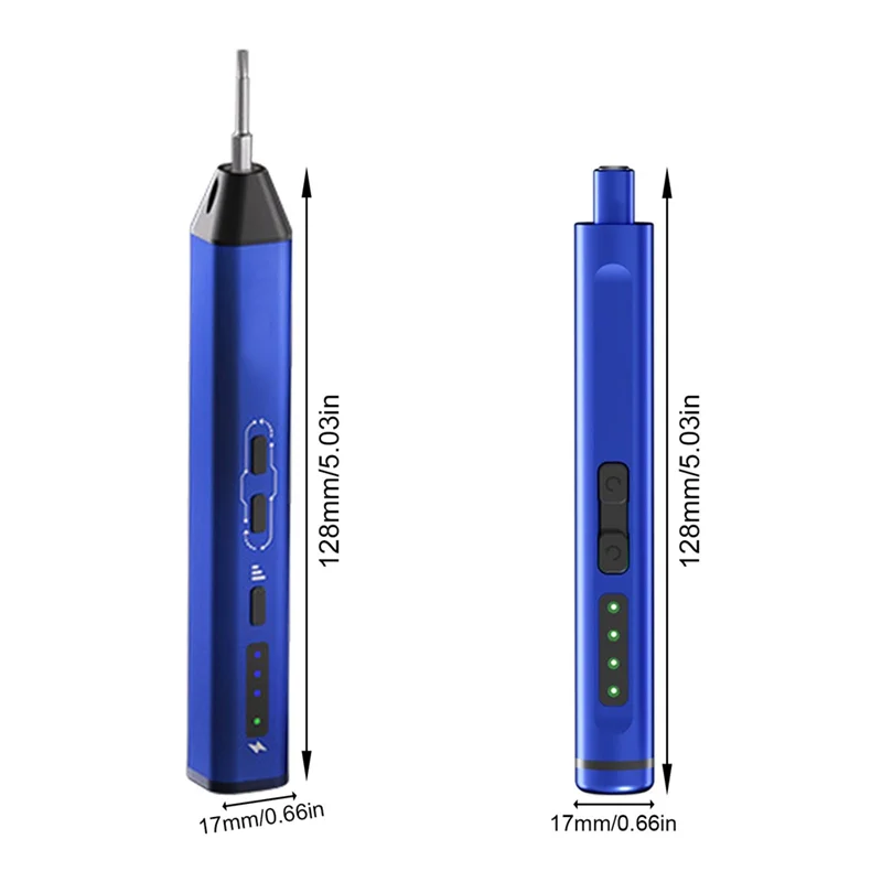 A74E-ES240 Electric Screwdriver Tool Kit With 24Pcs A2 Alloy Steel Bits LED Lighting For For Computer Phone Dismantling Repairs