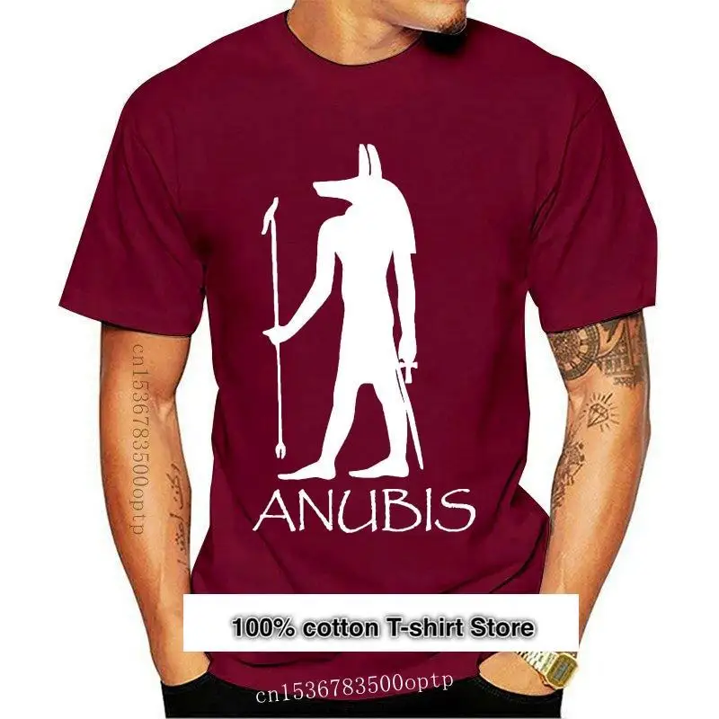 Camiseta de Anubis, divertida Camiseta con estampado de símbolo, historia, mitología, criatura, Dios, regalo, 2024