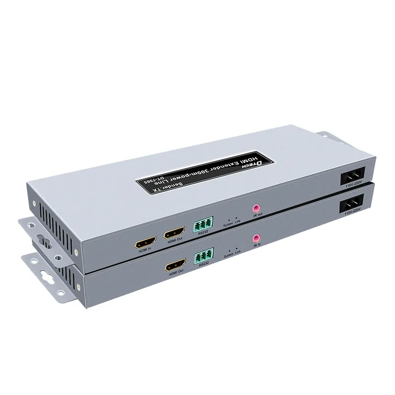 Extensor HDMI 3D Transmisor de vídeo Transmisor y receptor 300M Extensor HDMI Hdbaset Extensor HDMI HDBaseT