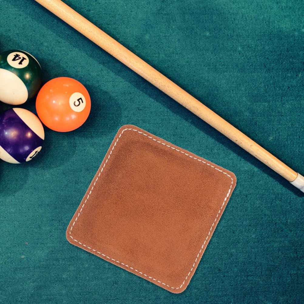 

2 Pcs Soft Pool Cue Towel Shaft Cleaner Billiard Cleaning Cloth Billiards