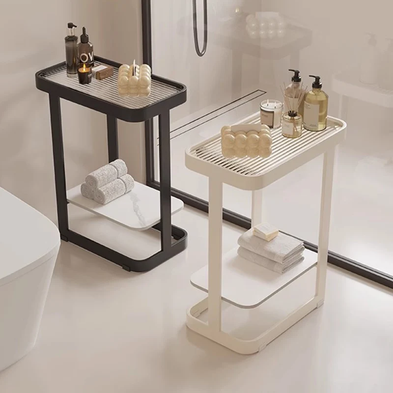 Floor Organizer Bathroom Cabinet Storage Shelves Toilet Space Saver Cupboard Luxury Modern Decorations Gabinete Room Furniture