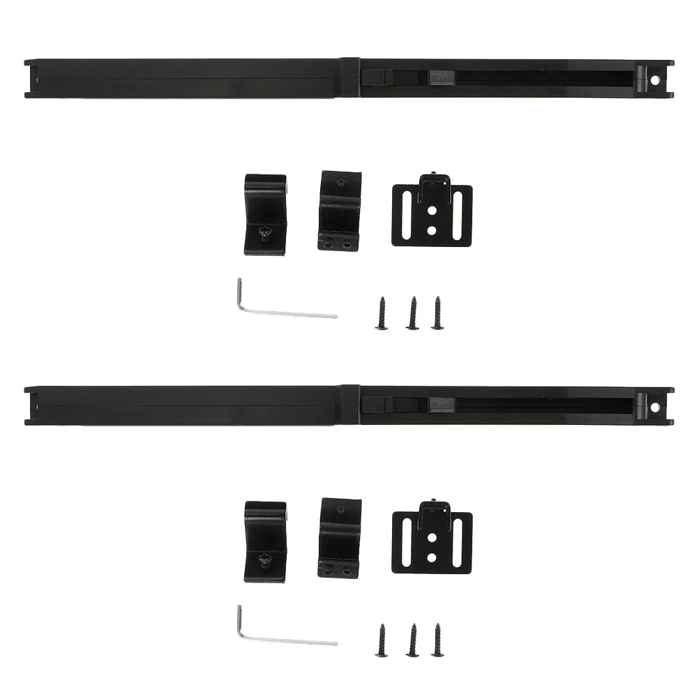 2Sets Barn Door Absorber Premium Spring Buffer Damper Gentle Close Mechanism No Drill Required Adjustable Tension Silent Door