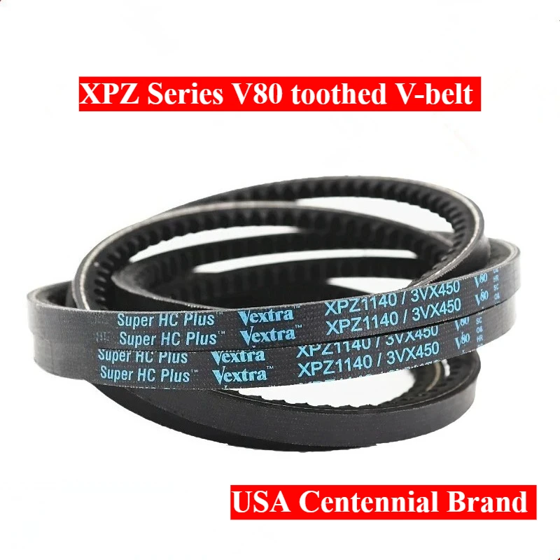

XPZ1222 XPZ1237 XPZ1250 XPZ1262 XPZ1270/3VX500 High Temperature V-belt Mower Machine Variator V80 Toothed Transmission Belt