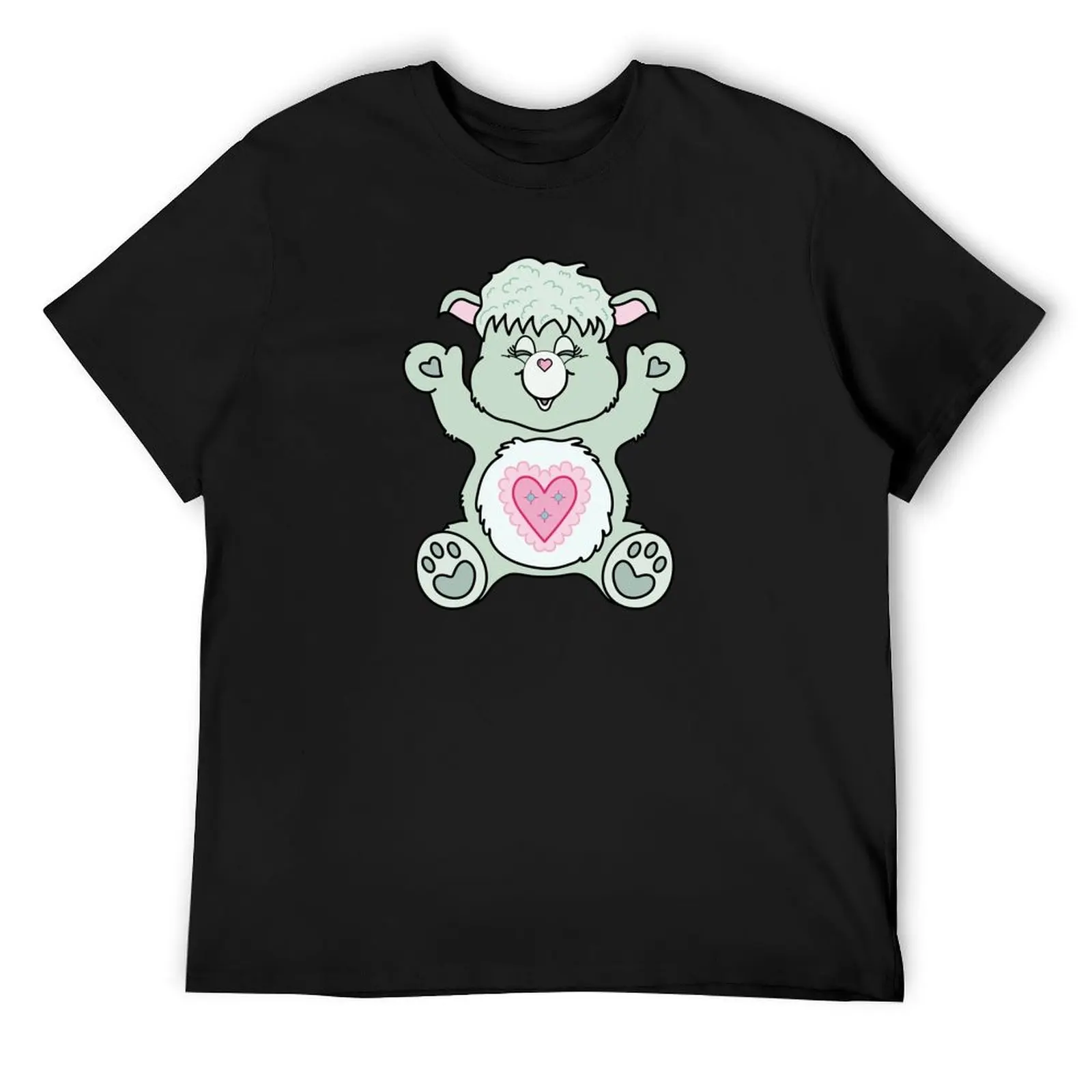 Gentle Heart Lamb Caring Bear Cousin Stuffie T-Shirt blanks hippie clothes Aesthetic clothing mens workout shirts