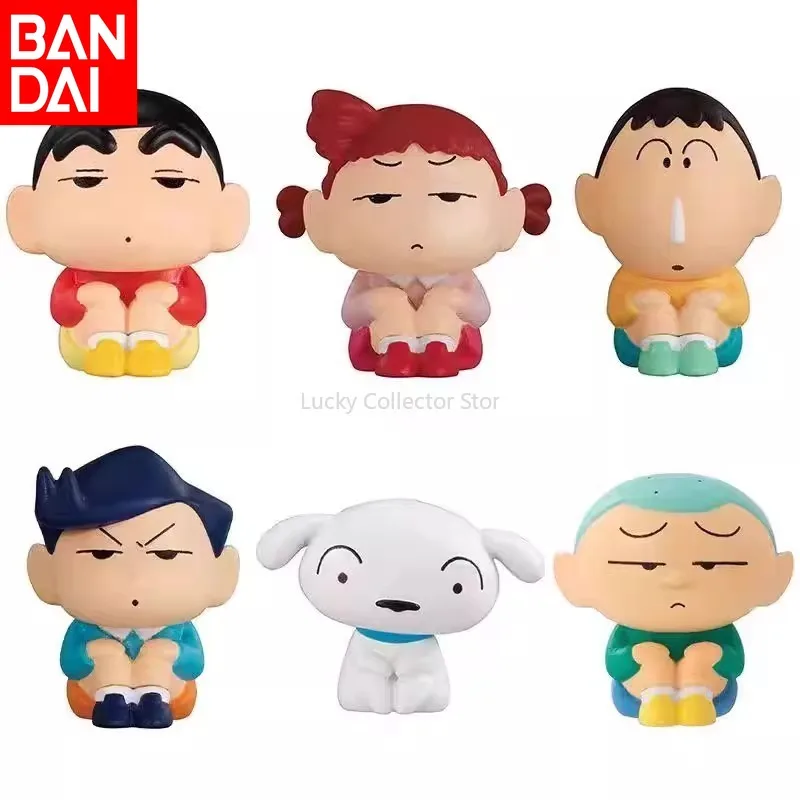 Spot Bandai Crayon Shin-chan and Other Kasukabe Defense Force Chapter Gashapon Shin-in Nini Dumb Ornaments Decoration Gift