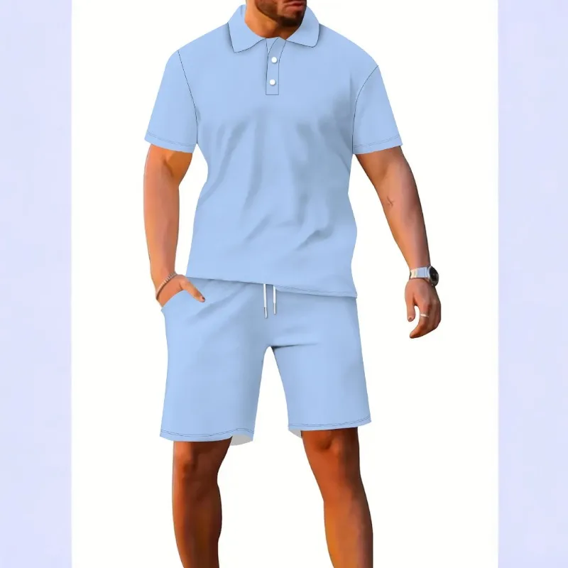 

New Versatile Fashion Trend Short Sleeve Shorts Suit Casual Summer Two-piece Set