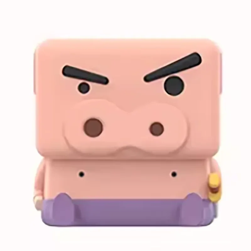 

POP MART Crayon Shinchan POP CUBE-3 Series Collectible Figurine Blind Box Desktop Ornament Home Decor Genuine Toy