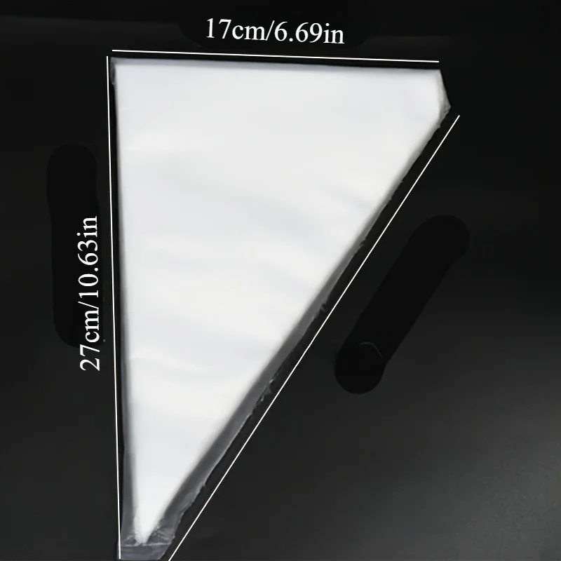 أكياس أنابيب كبيرة جدًا - أكياس معجنات شديدة التحمل للاستعمال مرة واحدة لتزيين الصقيع والثلج وعجين البسكويت وتزيين الكيك