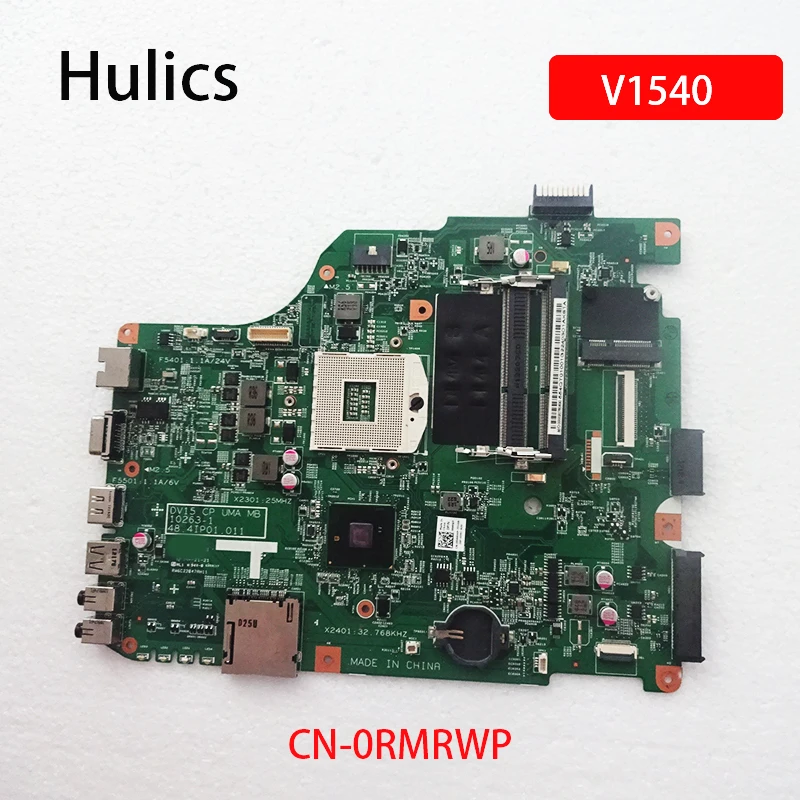 

Hulics Used For DELL Vostro V1540 1540 Laptop Motherboard Pavilion 48.4IP01.011 CN-0RMRWP 0RMRWP RMRWP HM57 Main Board