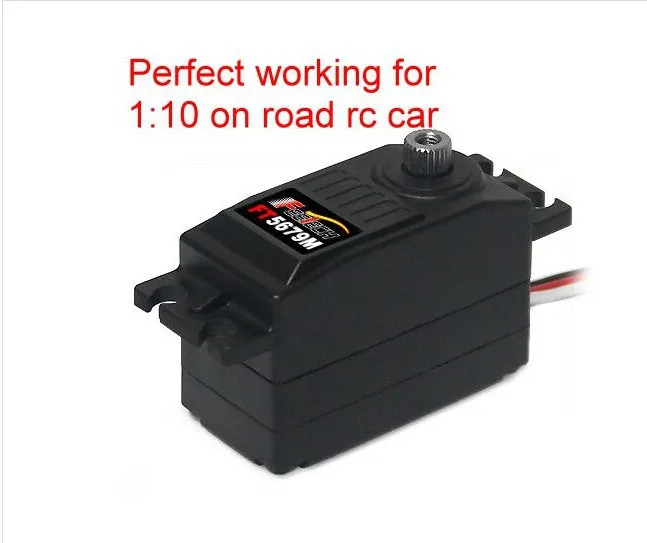 Servo digitale con ingranaggi in metallo a basso profilo da 12 kg per corpo corto per auto RC 1:10 1:12 Robot da deriva Arduinos