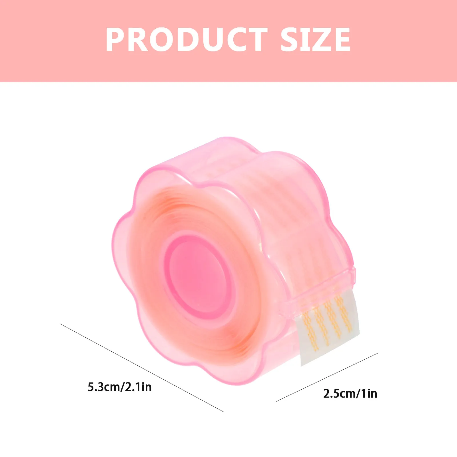 1Set Double Eyelid Tape Eyelid Lifter Strip Invisible Lightweight Breathable Supple Waterproof Makeup Tool for Hooded Eyes