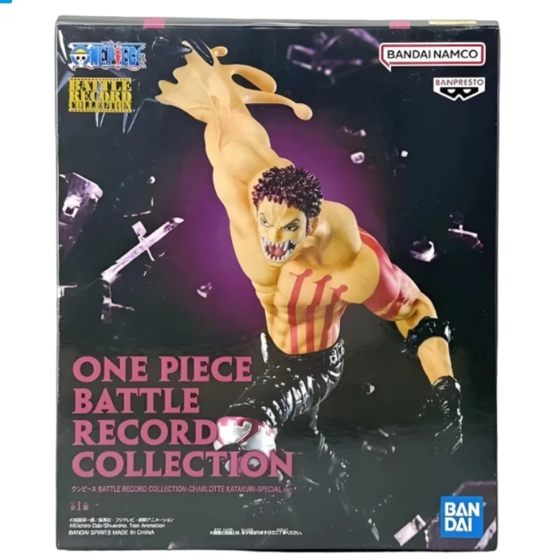 In Stock Bandai Banpresto One Piece Battle Record Series Charlotte Katakuri PVC Anime Action Figure Collectible Model Toy Gift