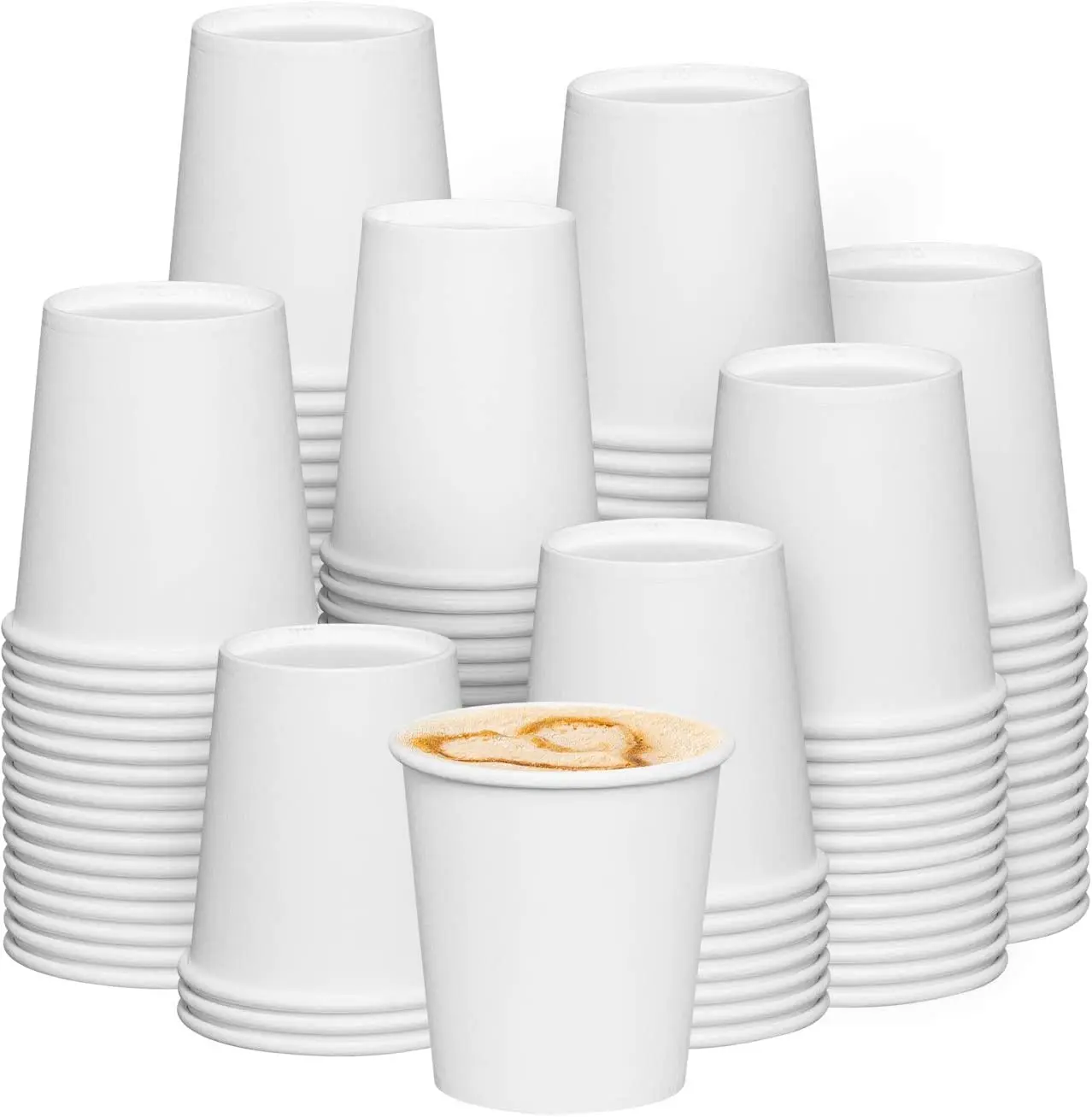 10PCS Neue Einweg Umweltfreundliche Pappbecher Outdoor Picknick Geburtstag Küche Party Geschirr Verkostung Kaffeetassen für Picknick