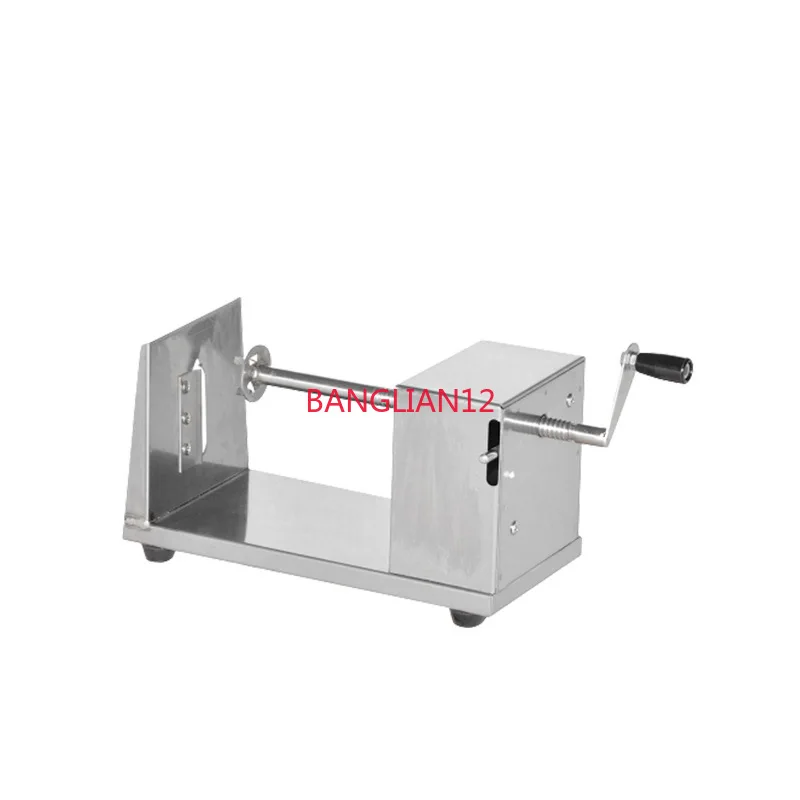 

Commercial stainless steel potato tower machine, manual potato slicer