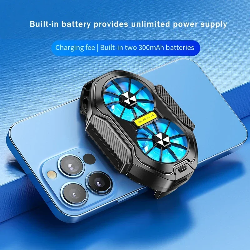 FS01 Dual Fan Mobile Phone Cooler Wireless