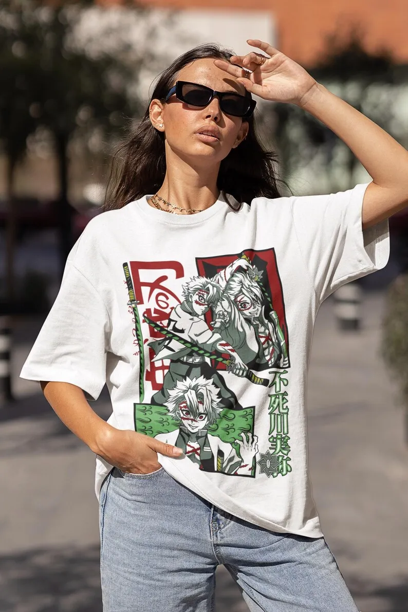 Wind Samurai Unisex T-shirt - Japanese Manga Style, 2020s Era Apparel, Otaku Gift, Japan-Inspired, Fierce Fighter, Storm