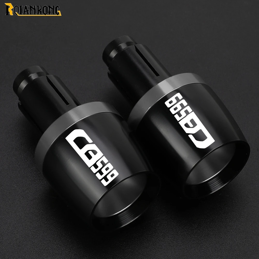 

For HONDA CB599 CB 599 2007-2022 2023 2024 2025 2026 7/8'' Motorcycle Accessories Handlebar Grips Ends Handle Bar Cap End Plug