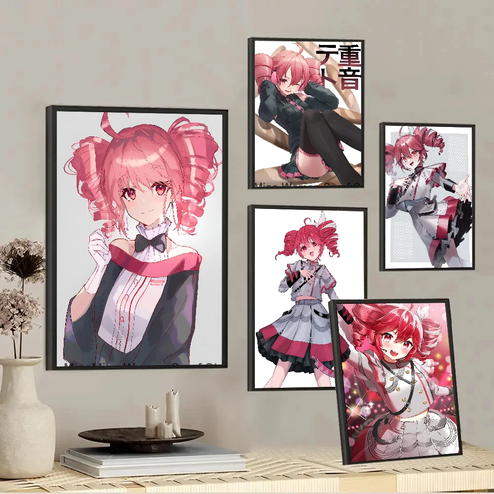 Anime Girl K-Kasane Teto Poster Paper Print Home Living Room Bedroom Entrance Bar Cafe Art Painting Decoration