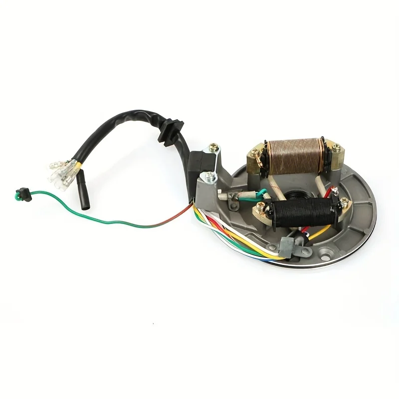 دراجة نارية الجزء الثابت لفائف JH70 الجزء الثابت لوحة لاقط مغناطيسي ملف الإشعال الدوار صالح للدراجة الطرق غير الممهدة 70cc 90cc 110cc 125cc #5