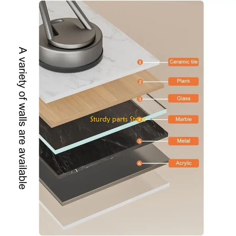 

97QC 3 шт., зажим на присоске с сильной адгезией для полотенец и инструментов для ванной комнаты