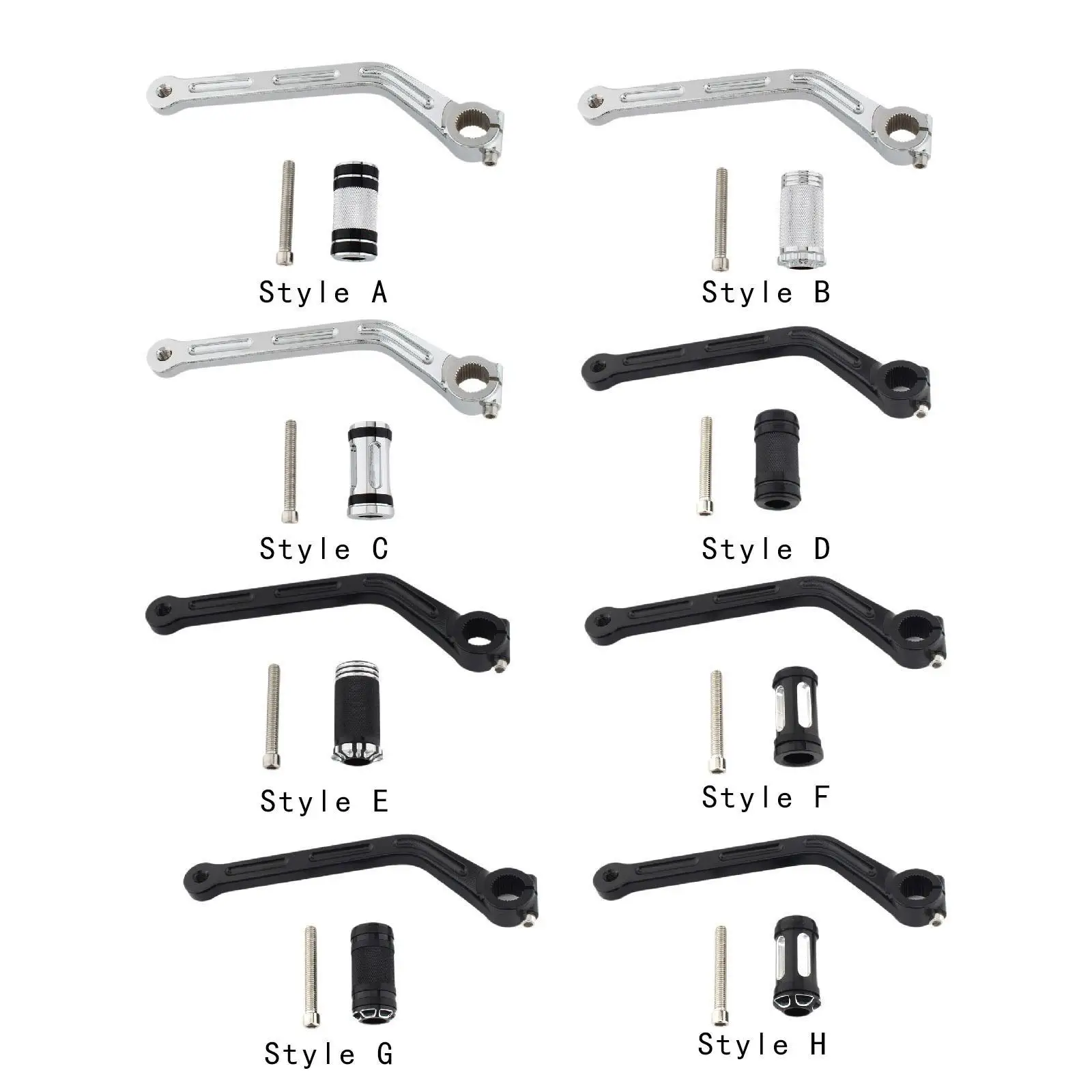 

Motorbike Gear Shift Rod Shifter High Strength Aluminum Alloy Lever for Yamaha Vmax 1200 VMX1200 V-max 1985-20