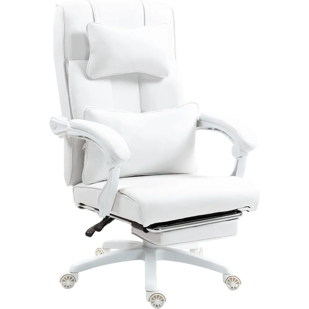 

Ergonomic Computer Chair Back Support, High Back Home Office Desk Chair, Swivel Reclining Gaming Chair for Adults
