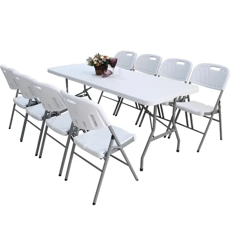 

hot sale restaurant table chairs wedding metal 6ft plastic folding tables