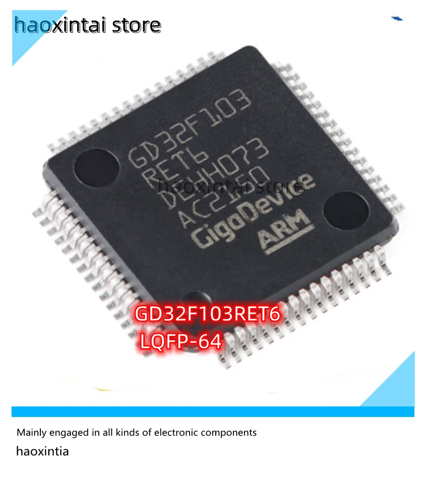 1pcs GD32F105RCT6 GD32F103RET6 GD32E230F4P6TR GD32C103CBT6 ARM Cortex-M3 32-bit microcontroller-MCU chip