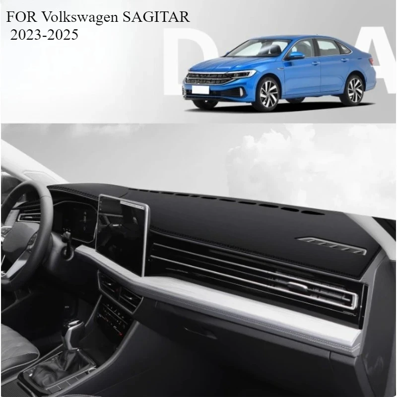 FOR Volkswagen SAGITAR 2023-2025 Car Dash Mat Dashmat Dashboard Mat Cover Sun Shade Dash Board Cover Carpet  Accessories