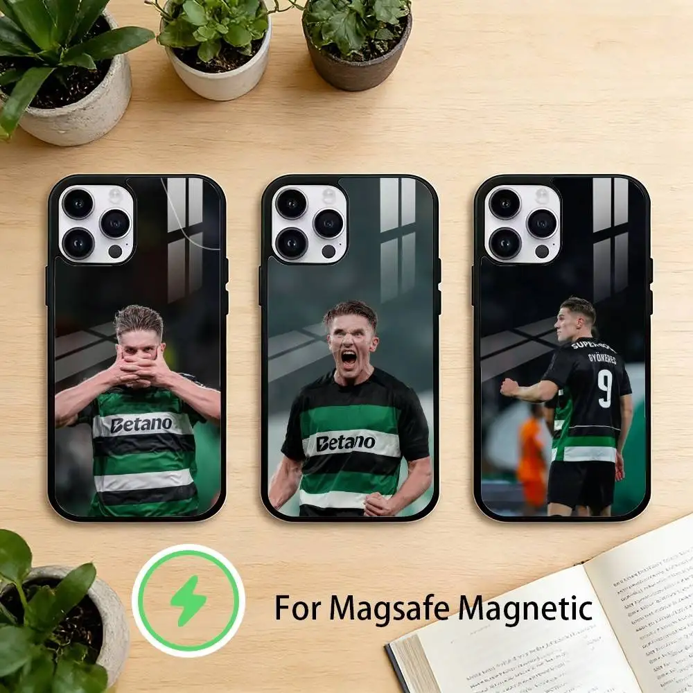 

Viktor Einar G-Gyokeres Phone Case For iPhone 17/16/15/14/13/12/Plus/Pro/Max for Magnetic Wireless Charging